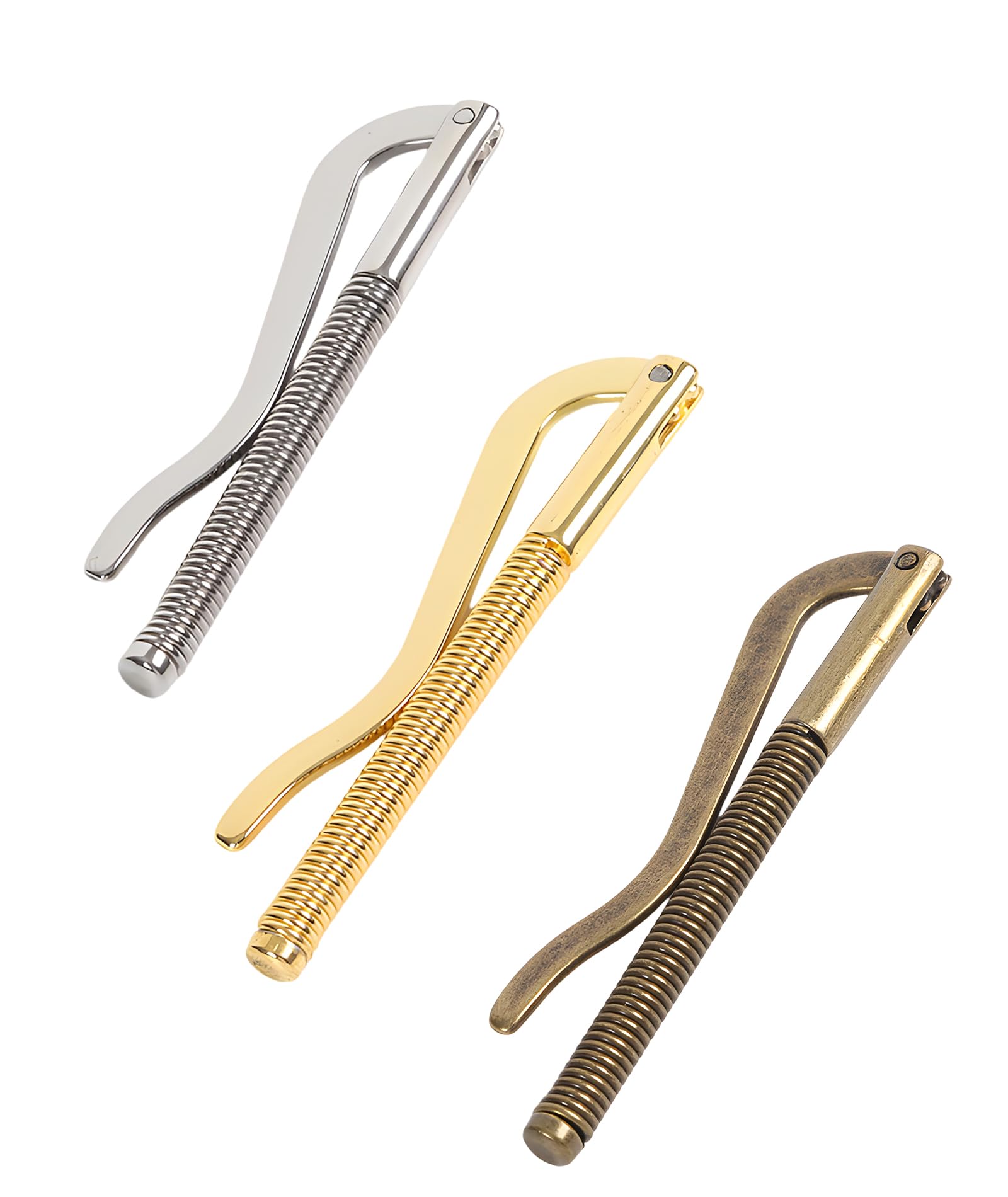 3 Pack Money Clip for Men, Premium Money Clip Wallets for Men, Slim Cash Clip Wallet with Protection, Durable Metal Money Holder for Bills and Cards