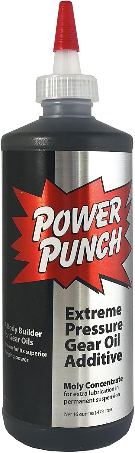 POWER PUNCH EP1 Extreme Pressure Gear Oil Additive, 16 fl. oz, 1 Pack