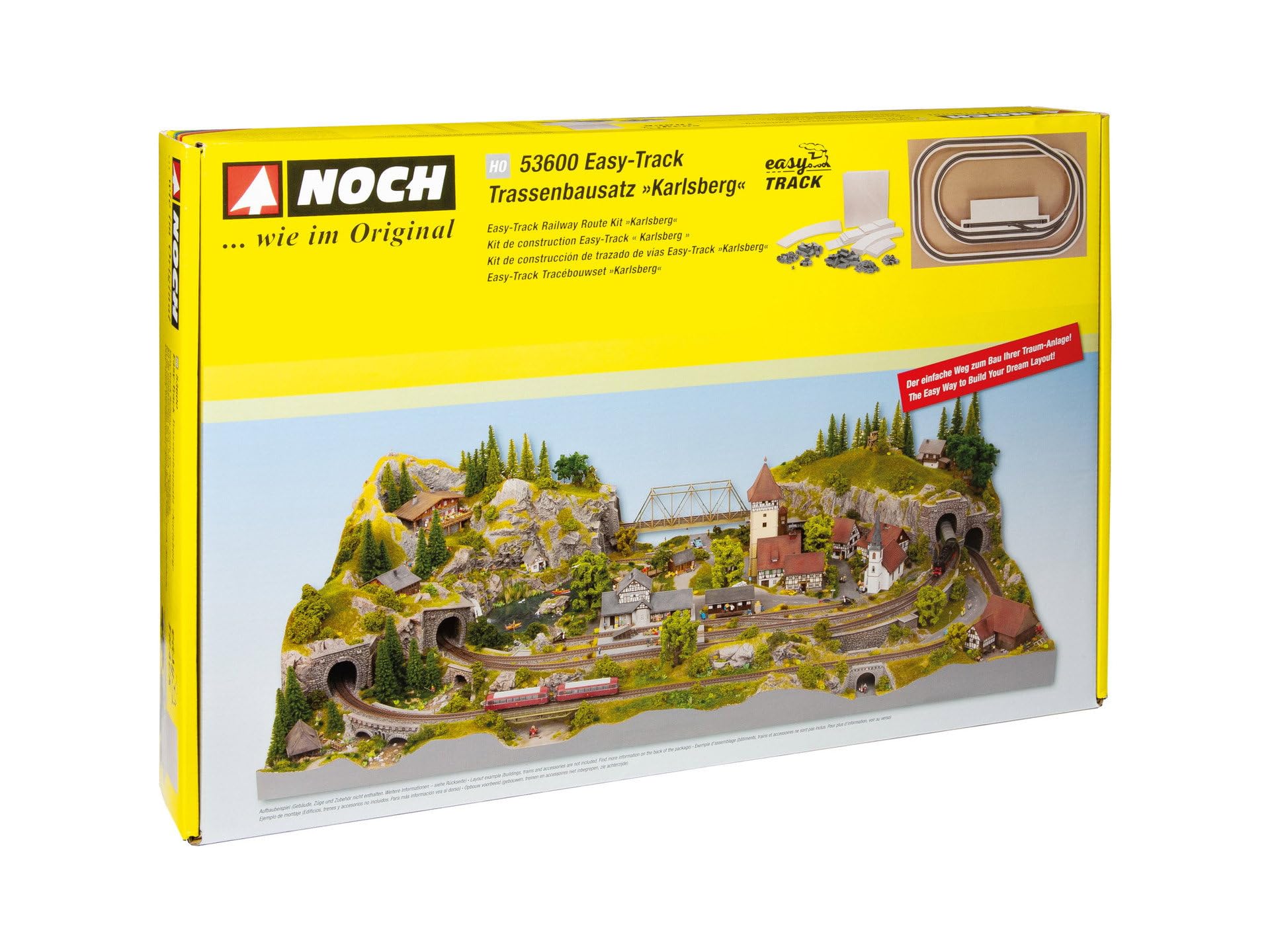 Noch NOCH 00Noch H0 - Rotaia circolare di montaggio (L x P x A), 1820 x 1135 x 110 mm