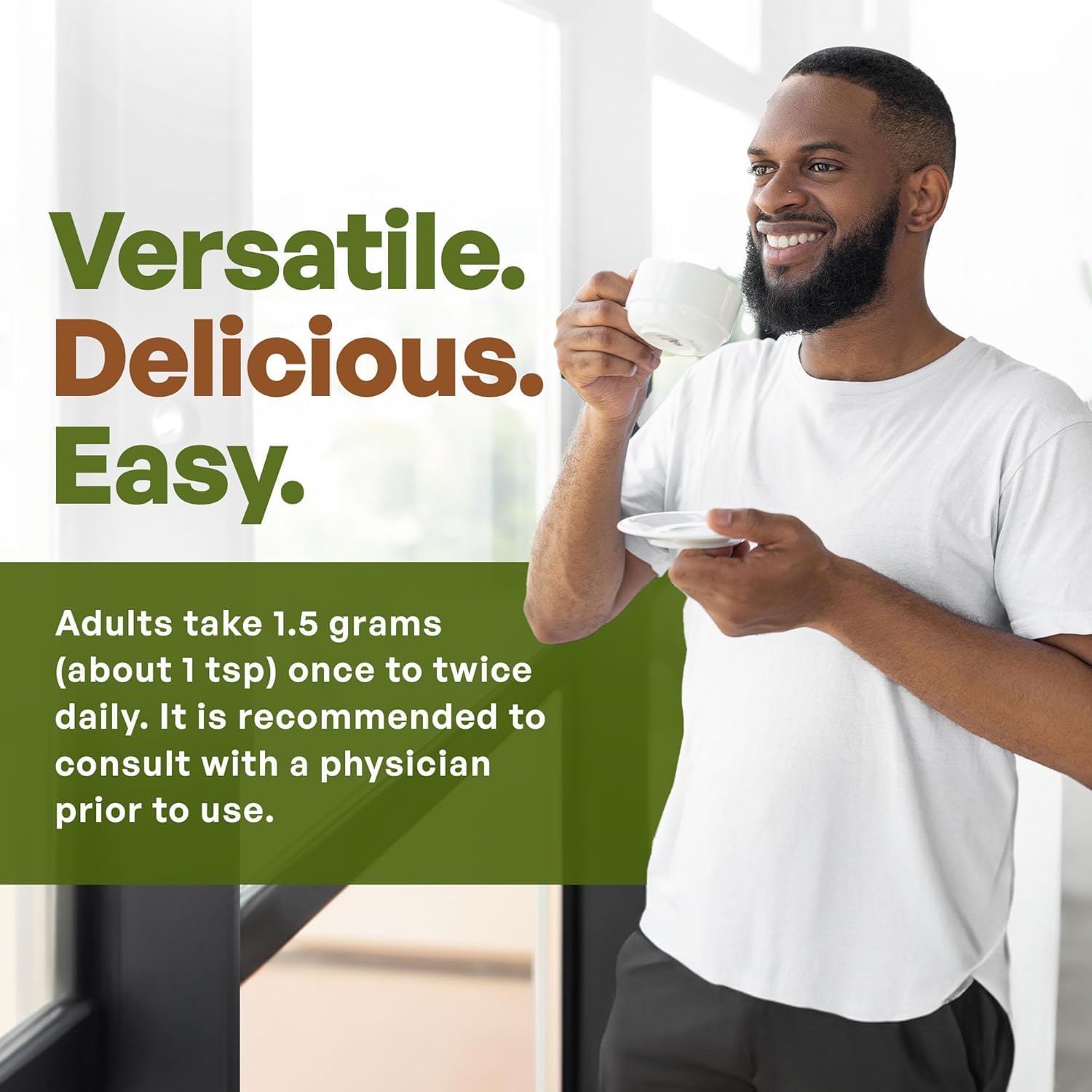 Go Nutra Pine Pollen Powder | Wild Harvested & Broken Cell Wall | Pure 10:1 Pine Pollen Extract, Antioxidant-Rich & Androgenic | Supports Health, Energy | Vegan, Non-GMO, Gluten Free | 6 Ounce - Image 5