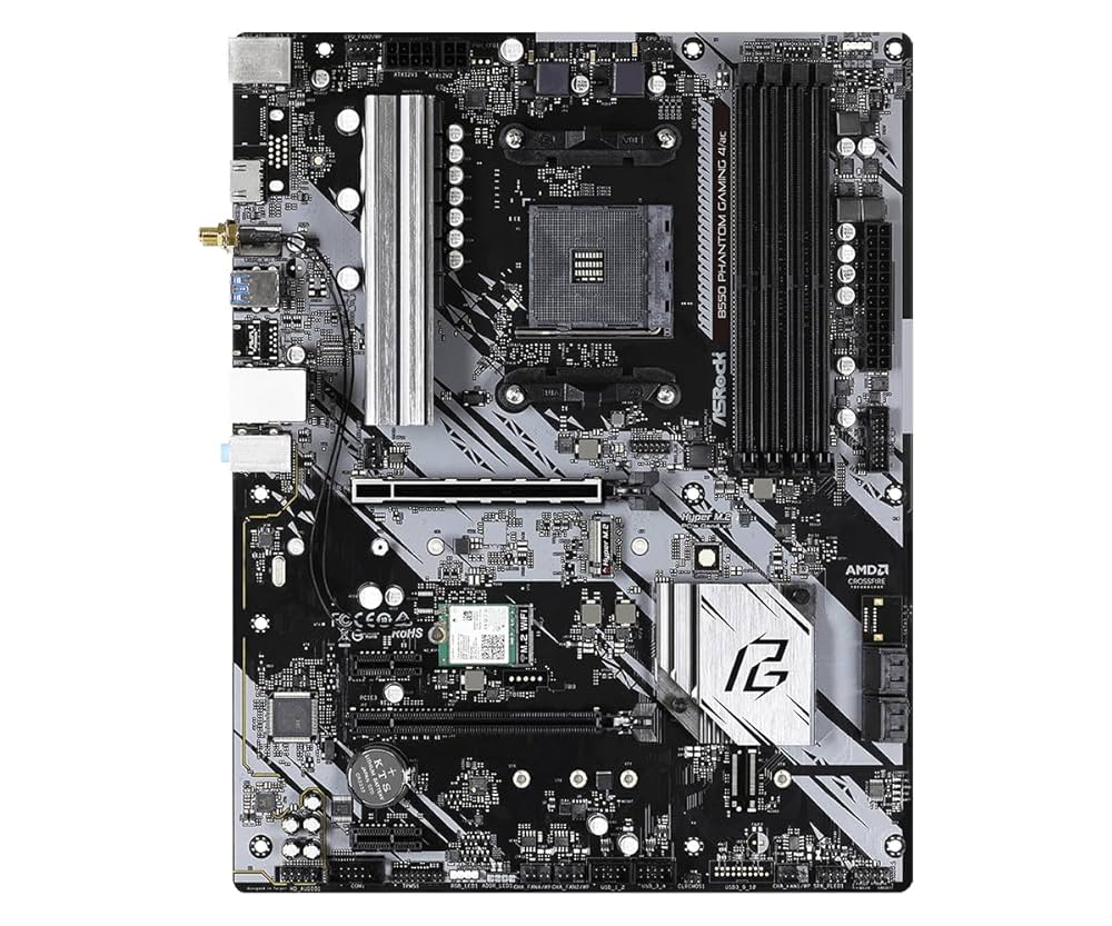 Amazon | ASRock B550 Phantom Gaming 4 AC 第3世代 AMD AM4