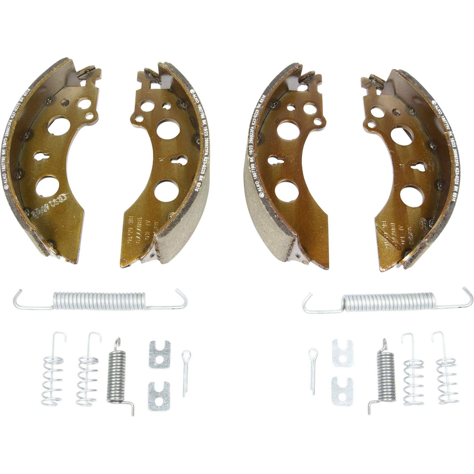 mb-m Set ganasce per freno originale Alko, 1213889/2051, tipo 2050, freno 200 x 50