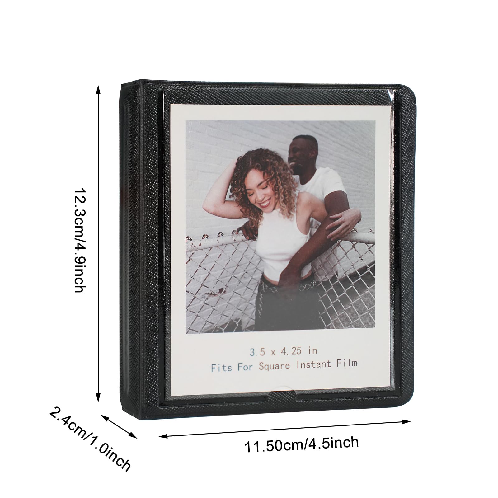 2x Acryl Bilderrahmen Für Polaroid-Fotos – 10,8 X 8,9 Cm, Magnetisch, Rahmenlos, Für Sofortbilder