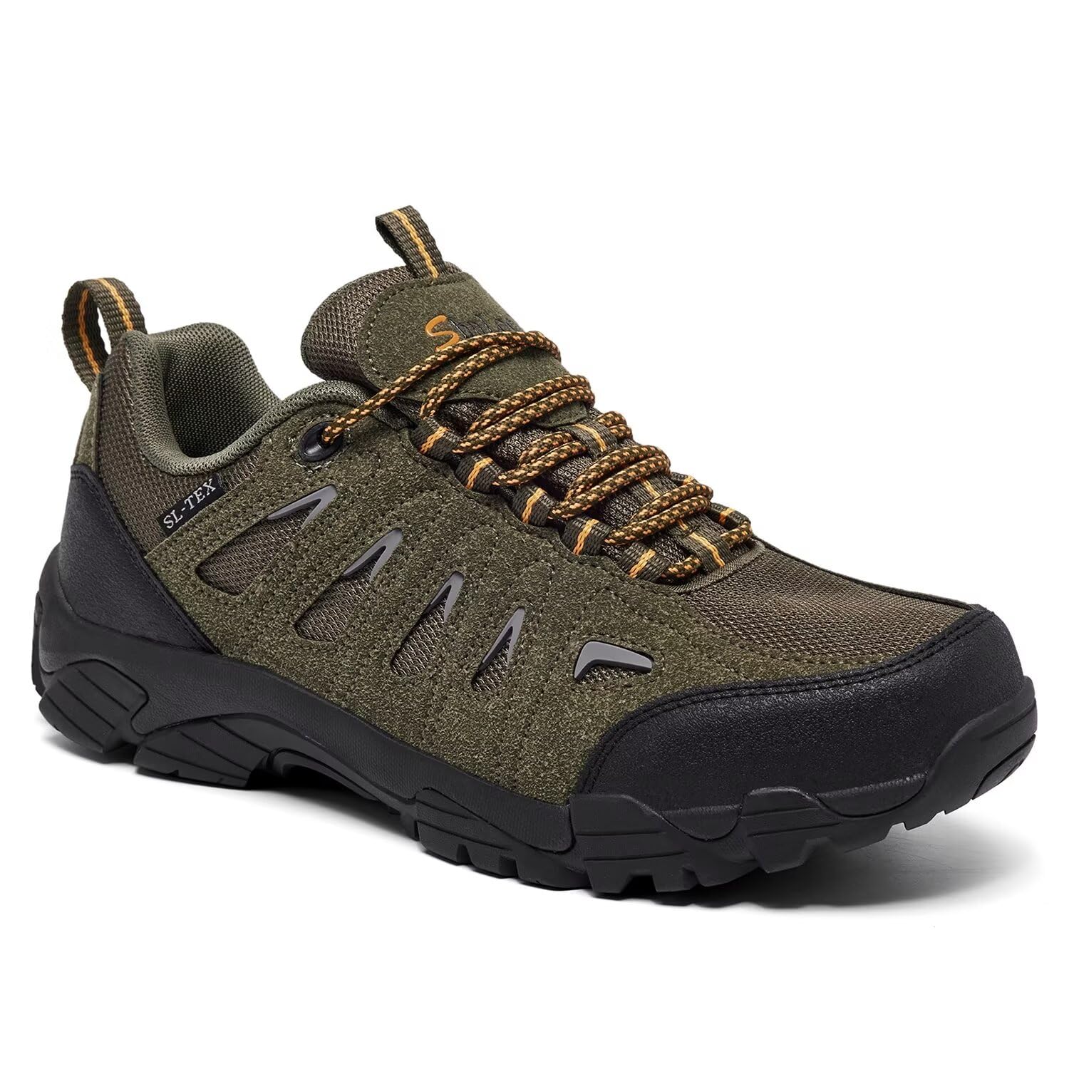 SHULOOK Wanderschuhe Herren Wasserdicht Leichte Outdoor Trekkingschuhe Knöchel Bergschuhe rutschfeste Schuhe Herren Sneaker Ultralight Sportschuhe für Camping, Wandern