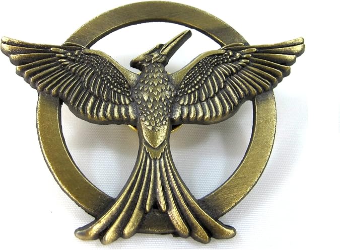 Sdcc 2014 Hunger Games Mockingjay Brooch Pin Suzanne Collins