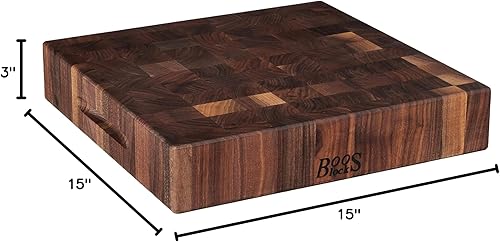 Miniatura 5 de Tabla de madera John Boos para cortar, Walnut