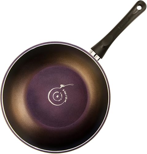 Miniatura 4 de Sartén de colección TeChef, recubierto con 5 capas de teflón antiadherente (libre de PFOA), púrpura, (Aubergine Purple)