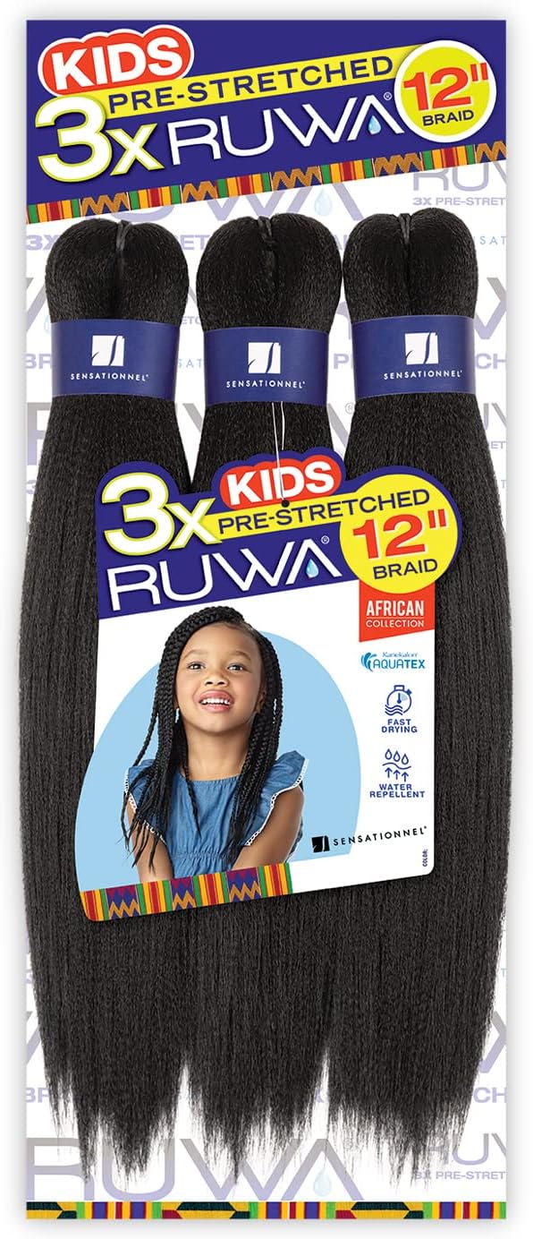 3X RUWA PRESTRETCHED KIDS BRAID 12″ (SM1B/30) Amazon.ca Beauty
