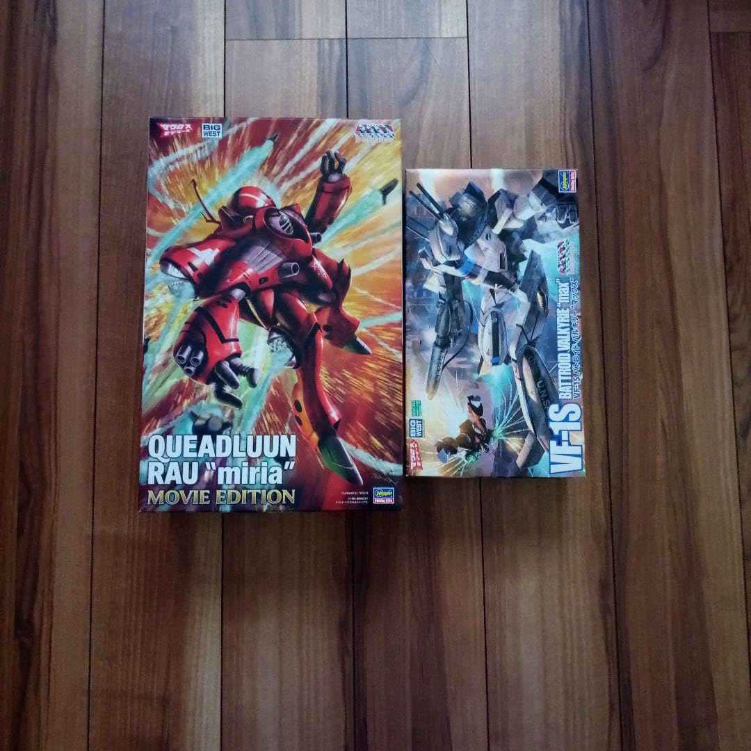 【新品・未開封】クァドラン・ロー ミリア & VF-1S バルキリー　マックス ハセガワ 12月新製品】ミリアのクァドラン・ローと対決した