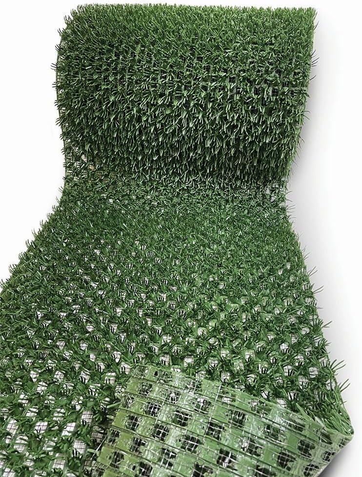 Natura PowerRun 10377011 Outdoor Artificial Grass for Dogs, Turf Grass Patch Blends in with Natural Grass, Keeps Paws and Homes Clean, 3 ft. x 25 ft., Green