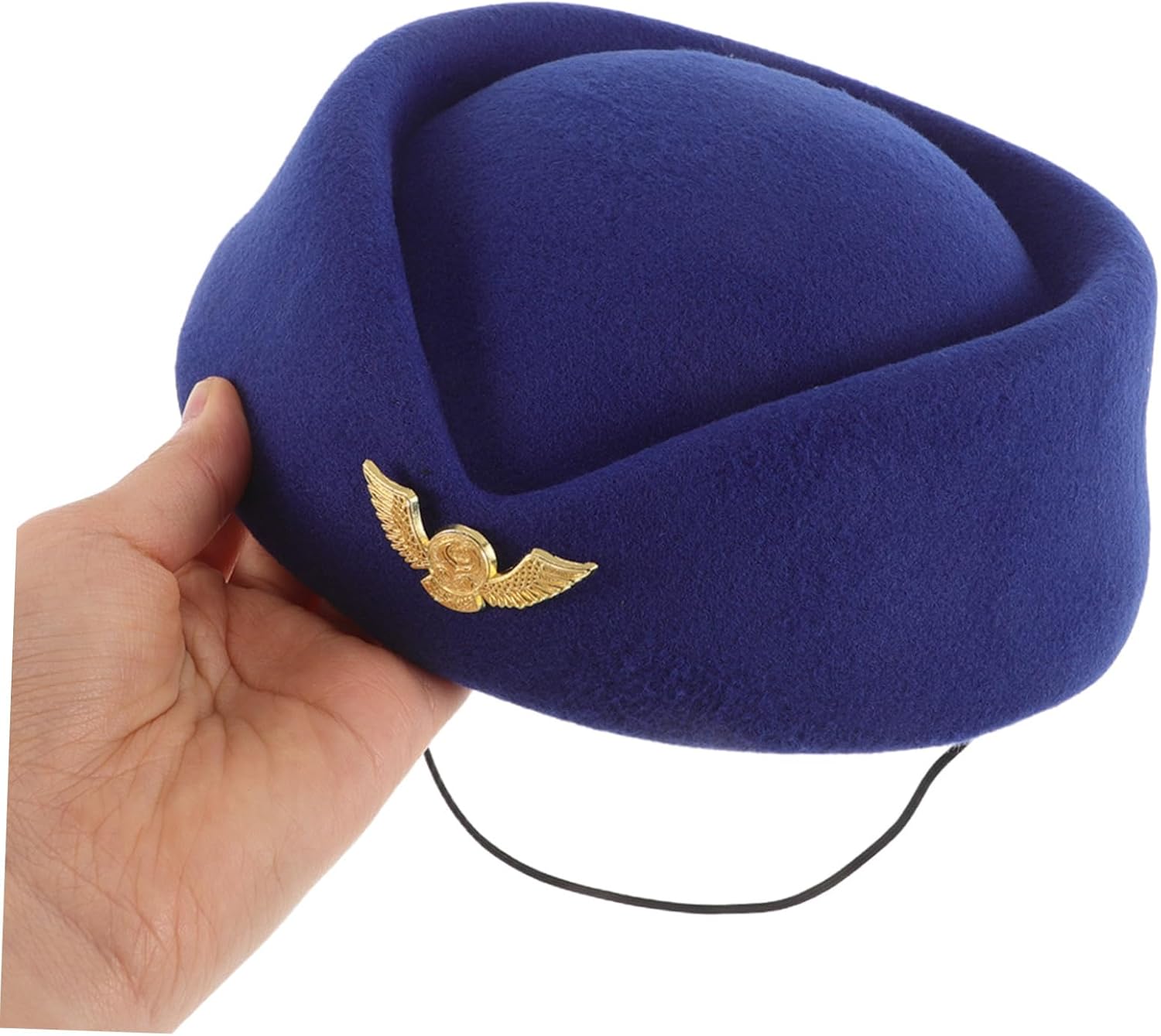 Didiseaon Flight Attendant Hat Women Beret Hat Stewardess Beret Flight Attendant Accessories Stewardess Cap For Airline Pilot Costume