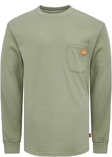 Titicaca Flame Resistant Shirts for Men 7oz Crew Neck Tees CAT2 100% Cotton