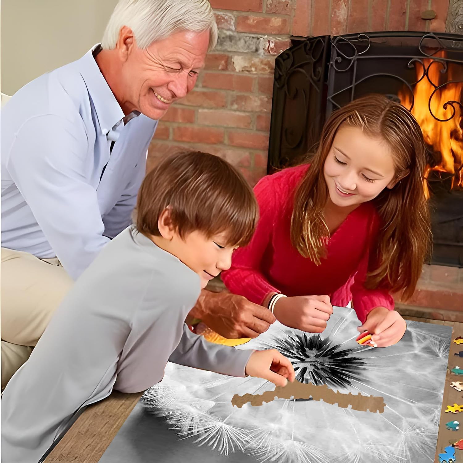 Dente Di Leone - Puzzle Da 1500 Pezzi Con Paesaggio Per Adulti, Famiglie O Bambini, Regalo Felice, Giocattolo Creativo - Apprendimento Educativo - Divertente E Stimolante