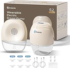 BRONTIX S2 breast pump electrical with 3 Modes and12 Speed Levels wearable breast pump Electric for Feeding Mothers | Automatic