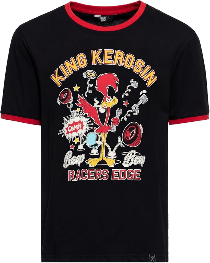 Camiseta King Kerosin Para Hombre - Estilo Retro Roadrunner 'Beep