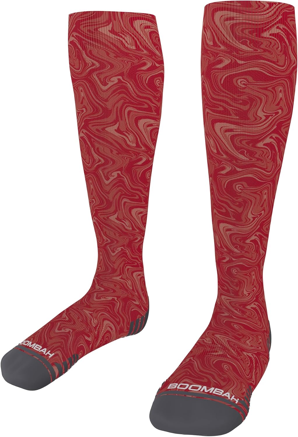 Boombah Blast Camo Team Color Printed Performance Baseball and Softball Socks, Athletic Socks, Youth & Adult Sizes