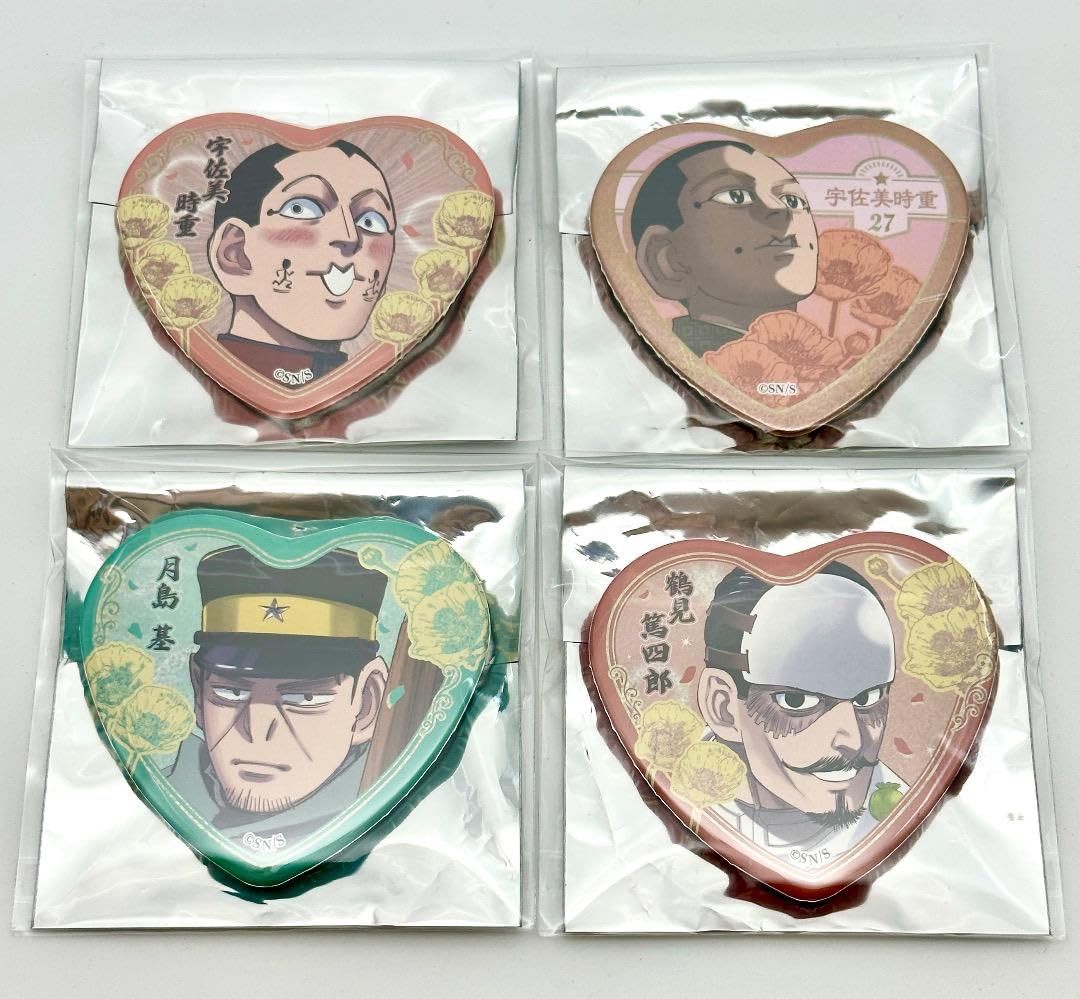 ゴールデンカムイ 愛です缶バッジ 鶴見 ゴールデンカムイ』鶴見篤四郎の「愛です」缶バッジ第2弾（全