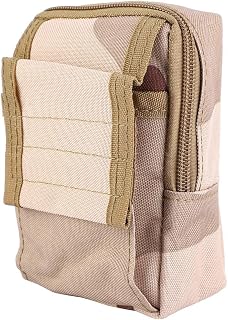 Pochete para festivais, durável, tático, pochete tático, bolsa de cintura para viagem, corrida, caminhada, viagem, férias, (três cores de areia)