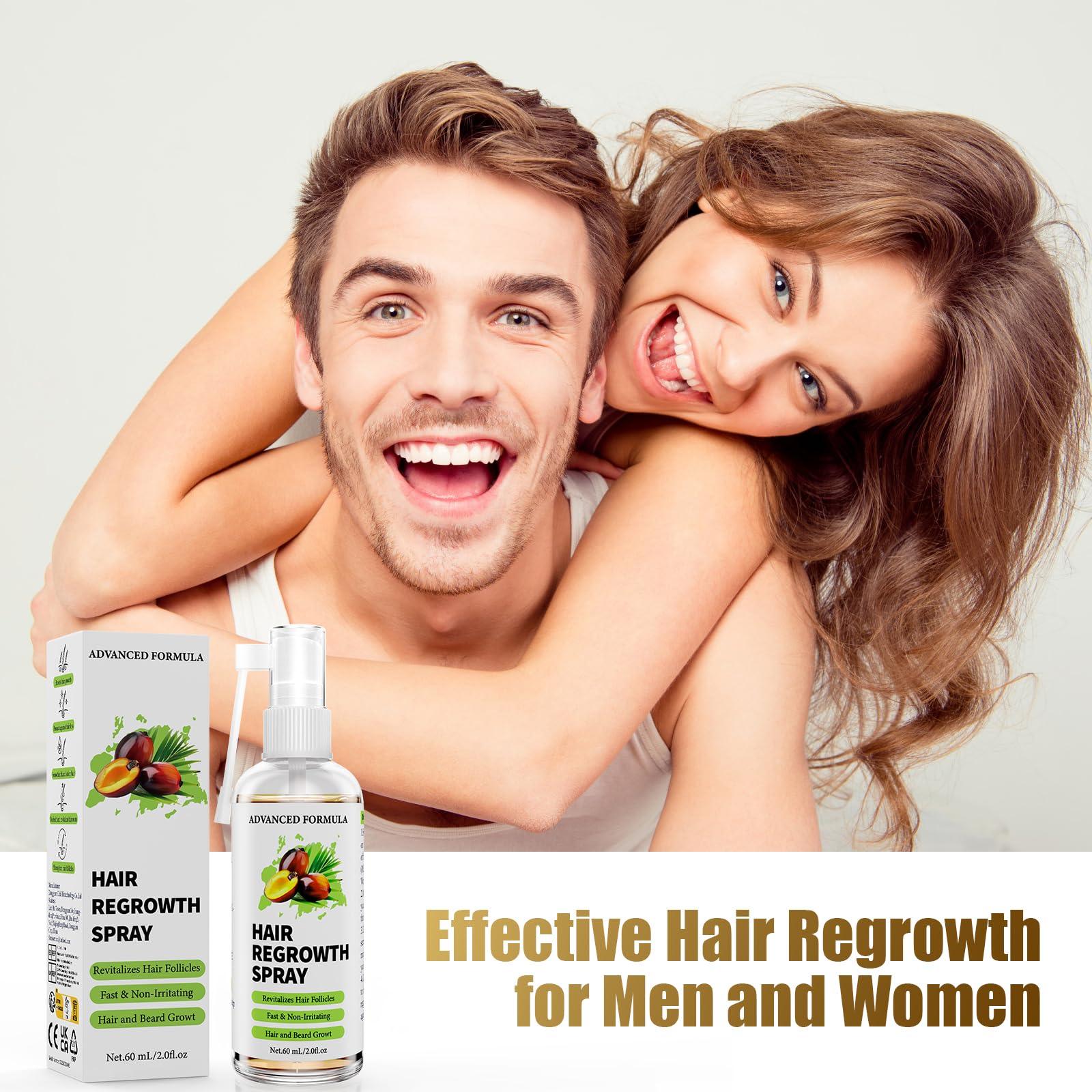 Sérum Crecimiento Cabello Anticaída,con Romero,Batana,60ml | Aceite de Ricino Orgánico&Biotina, para Mujer y Hombre,Fortalece y Mejora la Densidad Capilar,Cuero Cabelludo Sensible,Barba