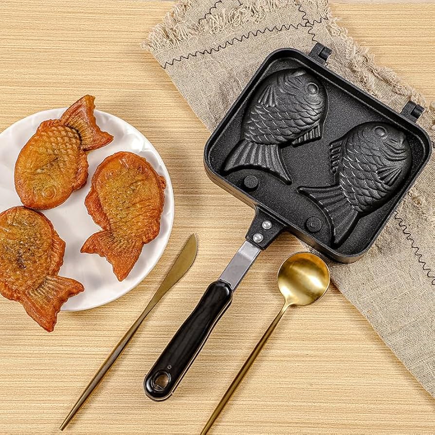 Amazon | 直火式 ホットサンドメーカー DIY鯛焼き器 こびりつき