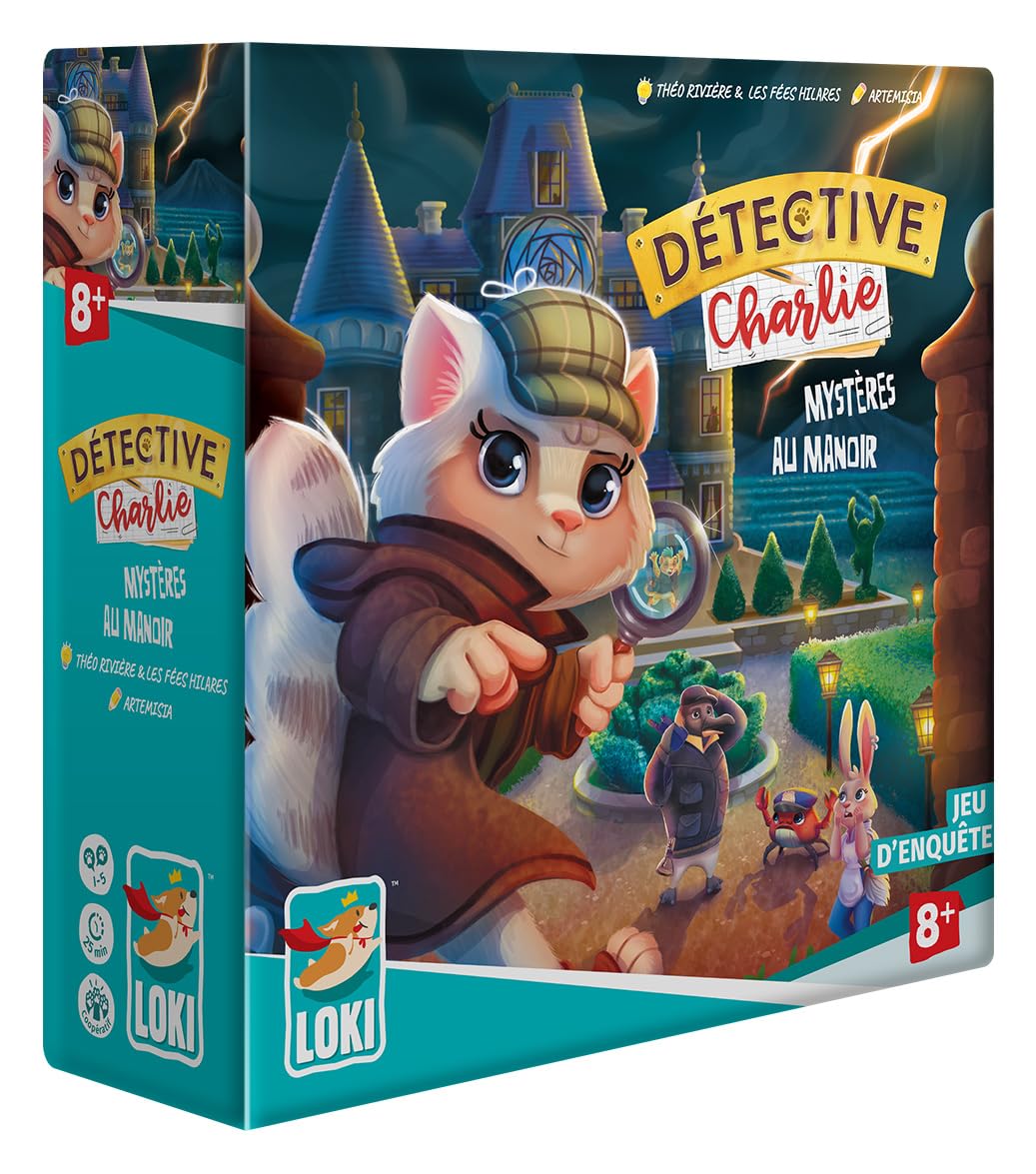 Loki Detective Charlie Mystères au Manoir Boîte Indépendante