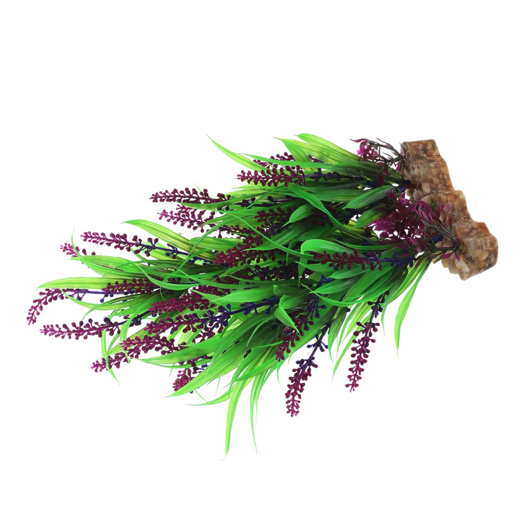 YARNOW 4 Piezas Plantas acuáticas Artificiales tubería de Acuario Tanque Adornos Acuario decoración pecera Planta de Artificial Plantas Artificiales para el plastico