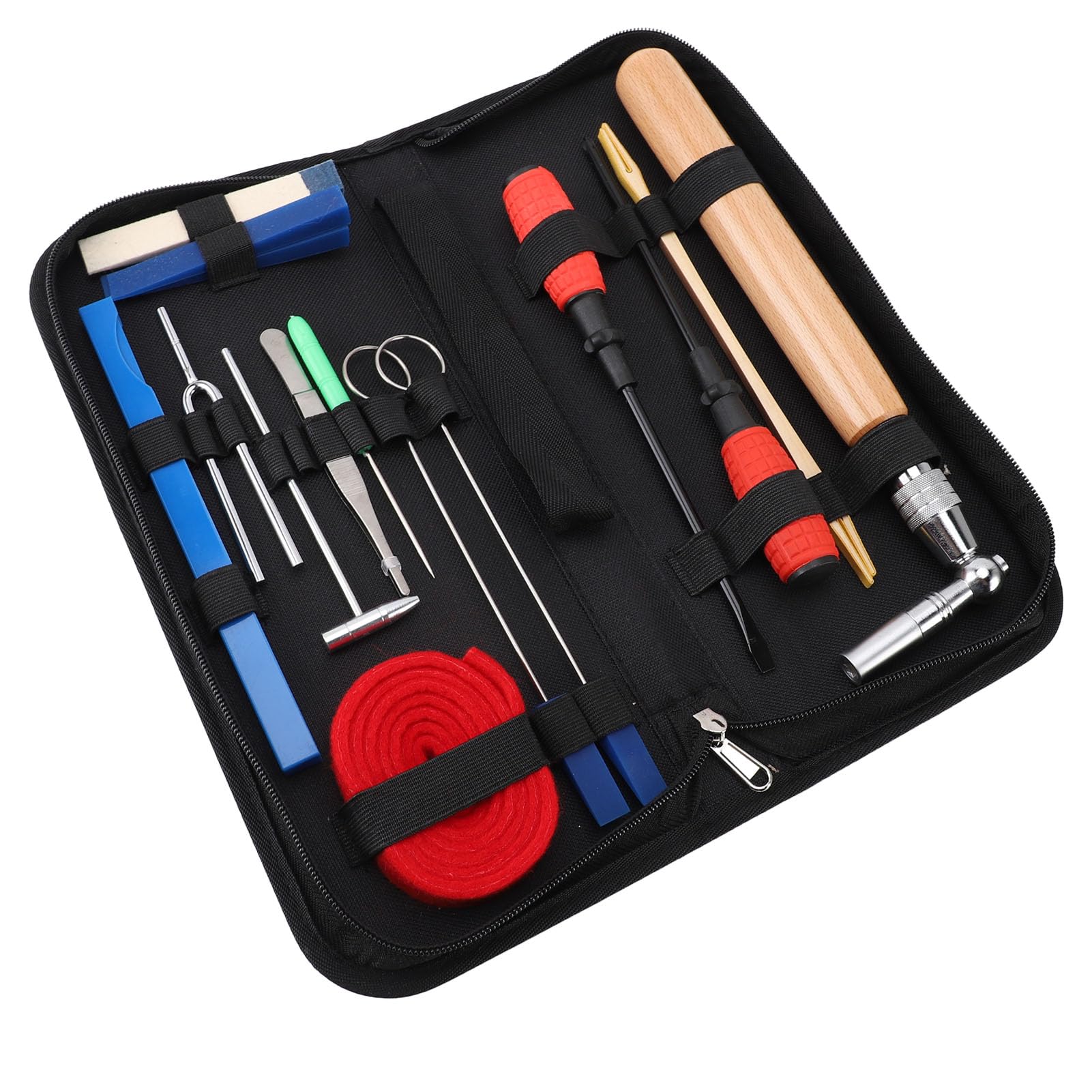 HUIOP Kit de Afinador de Piano Profesional, para Principiantes y Afinadores Experimentados, Proporciona Todo lo que un Afinador Profesional Necesita, Meticulosamente Calibrado para