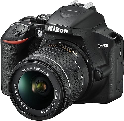 Miniatura 5 de Nikon Cámara D3500 DSLR con lente de 0.709-2.165 in (1590) + tarjeta de 64 GB + 2 baterías EN-EL14a + software fotográfico Corel + estuche + kit de