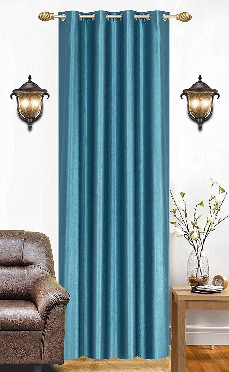 Soulful Creations Polyester Solid Curtain, 4 X 7, Blue, Pack of 1 (B07WVYWNJW) Amazon Price History, Amazon Price Tracker