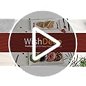 WishDeco Ceramic Serving Platters Set of 3, White Rectangular Plates ...