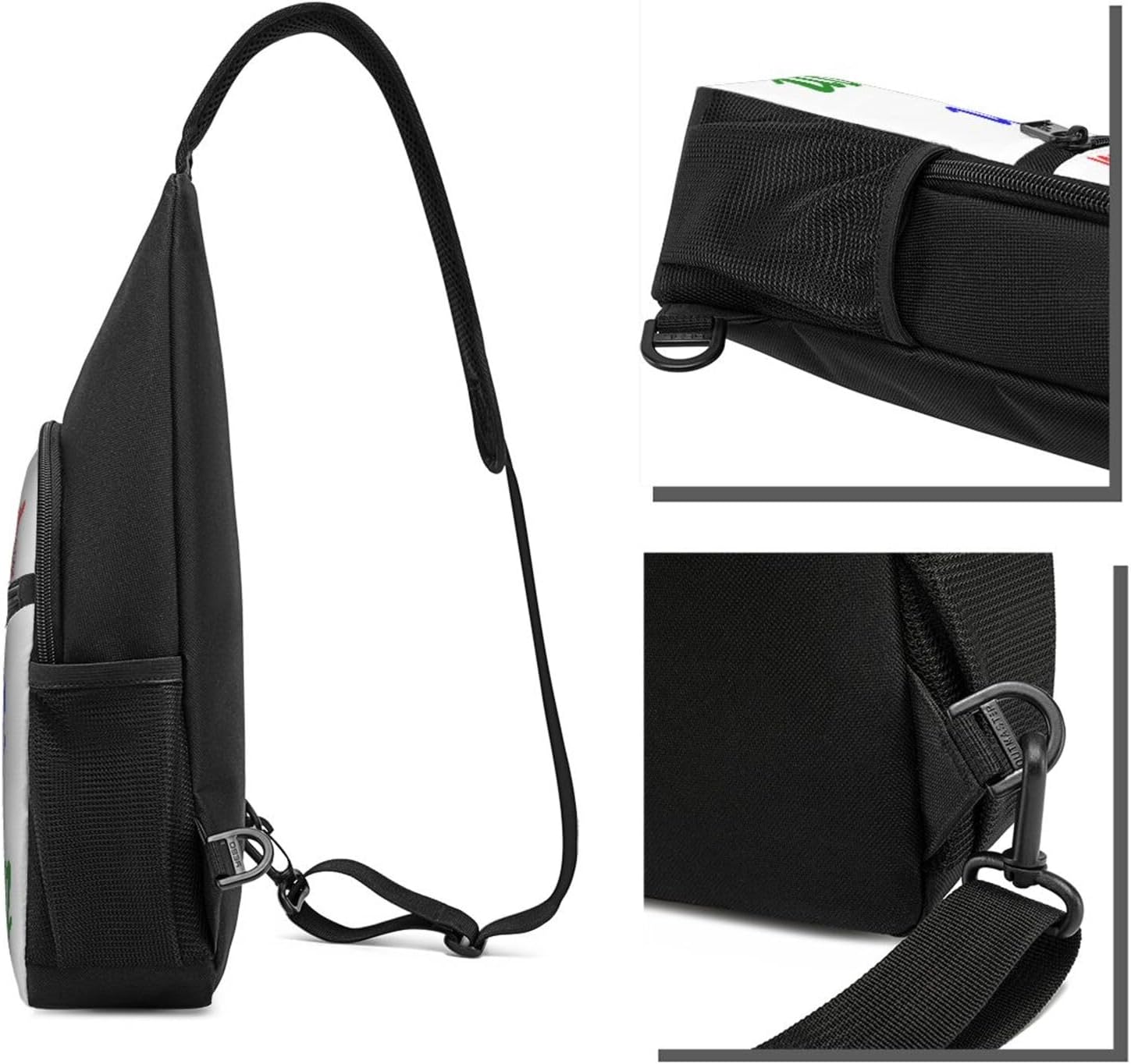 Custom Sling Bag Hiking Daypacks Personalized Crossbody Bags Chest Bag Sports Bag Customized Casual Travel Bag For Men Women