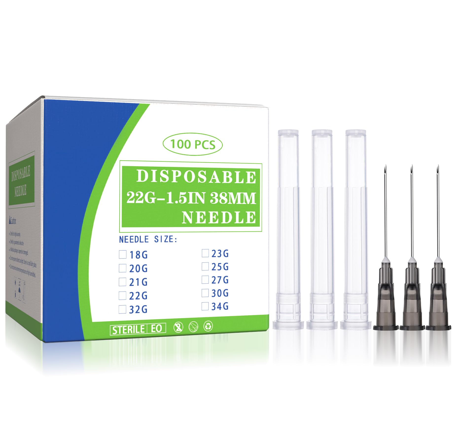 34G 5/32" 4mm Needle Luer Lock Disposable Dispensing Accessories, 100 Pack — Amazon image 15