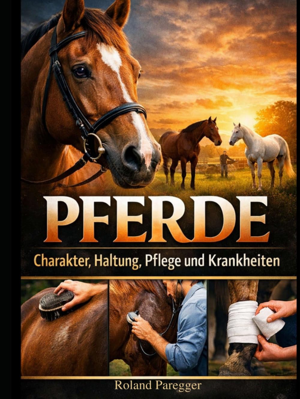Pferde: Charakter, Haltung, Pflege und Krankheiten