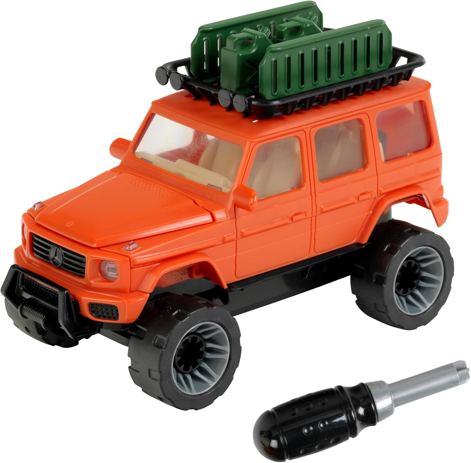 Theo Klein 3807 Mercedes-Benz G-Klasse Screw Car, AMG G-Klasse Car Detachable and Assembly, Tuning Car and Accessories with Mercedes-Benz Design