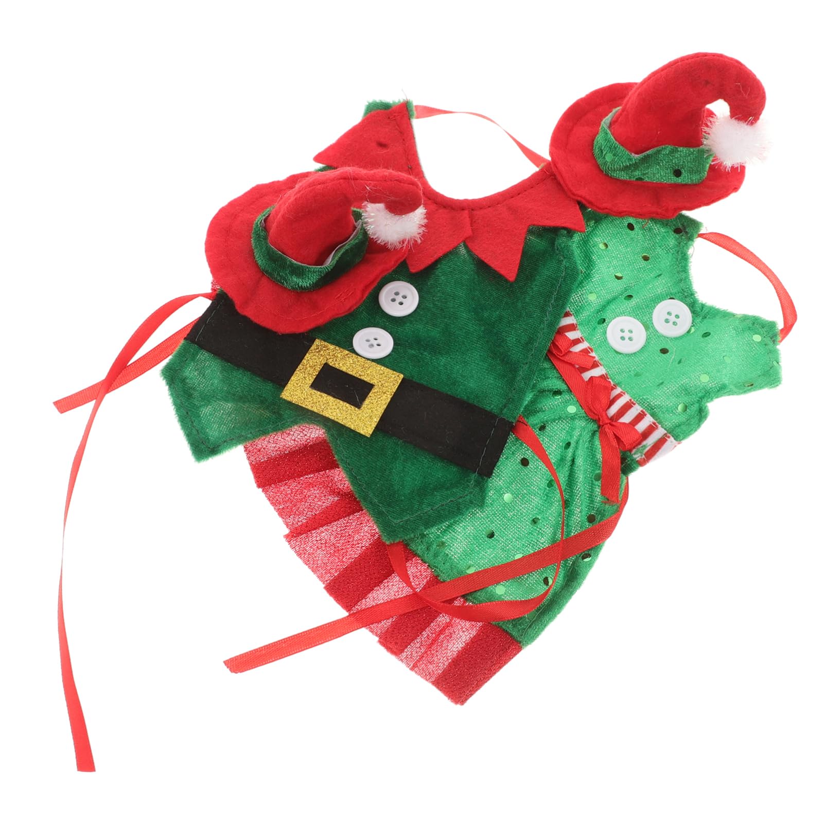 Luxshiny 10pièces Housse De Bouteille De Vin De Noël avec Chapeau De Vêtements Délicats pour Bouteilles De Vin Décoration Festive pour Fêtes Accessoire pour Événements Et Repas De