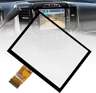 8.4" Touch Screen Digitizer for Uconnect 4C Radio Navigation Compatible with 2017-2022 Ram 1500 2500 3500/Dodge Durango Challenger/Jeep Grand Cherokee Wrangler/Chrysler Replace# LA084X01(SL)(01)