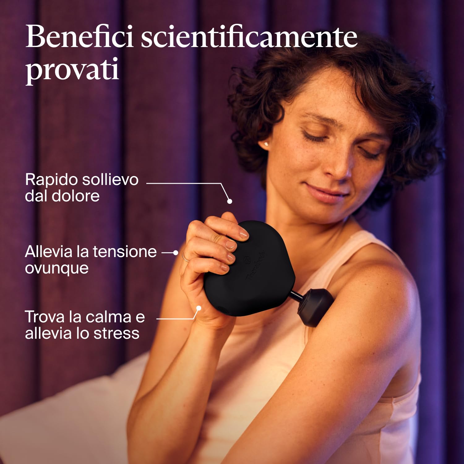 Theragun Mini di Therabody (3ª generazione) – Pistola massaggiante ultra portatile, ideale per i viaggi e per alleviare dolori e tensioni in modo rapido ed efficace ovunque tu sia – Nero
