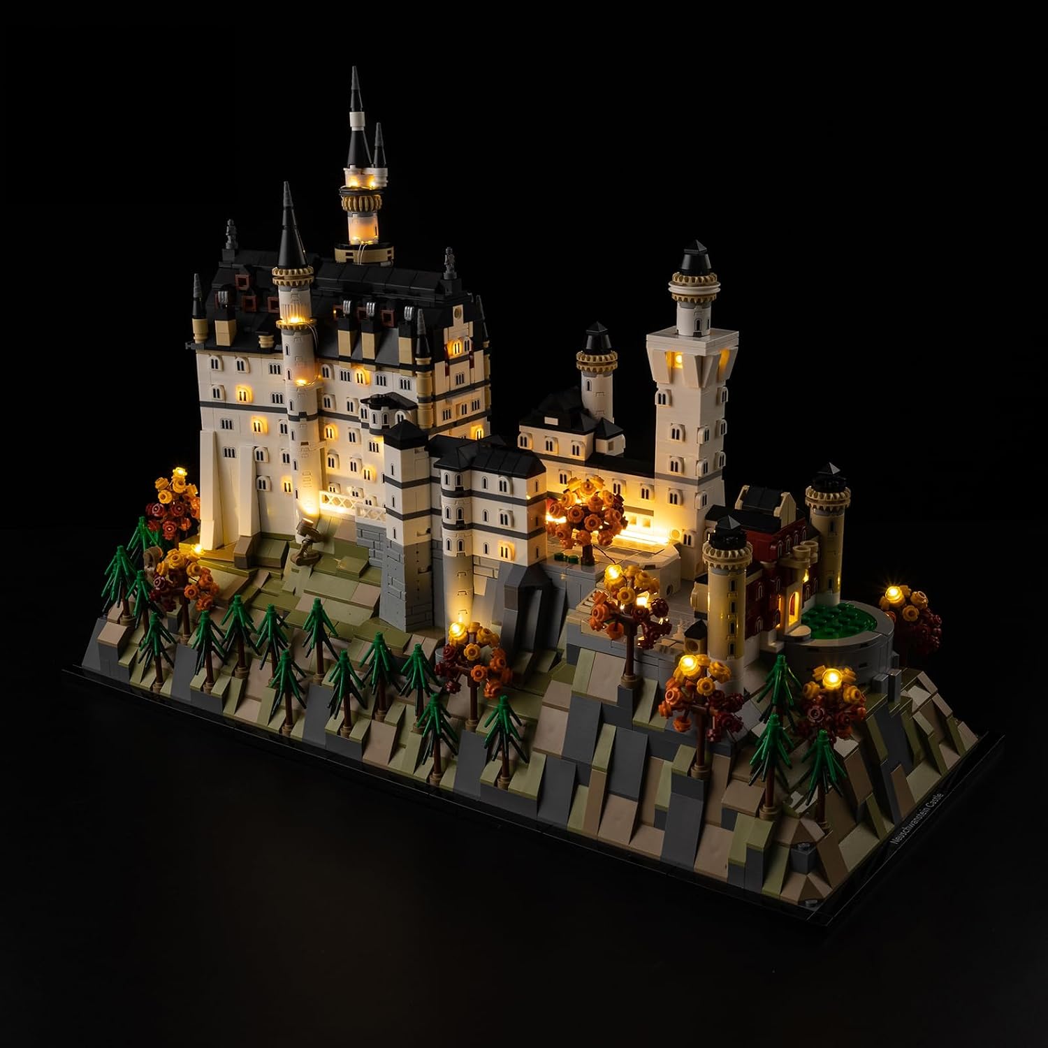 LED Light Kit for(Neuschwanstein Castle), Lighting Kit Compatible with Lego 21063 (Only Led Light, Building Block Model not Included) (Classic Version)