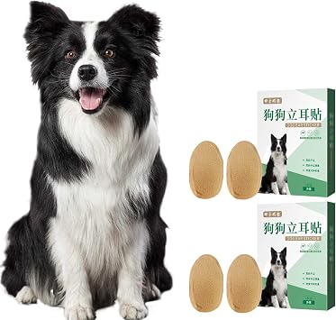 2 Pcs Dog Ear Posting Kit for Doberman Pinschers - Dog Ear Tape Ear Stand Up Support Tool with Tape for Ear Correction and Vertical Hold