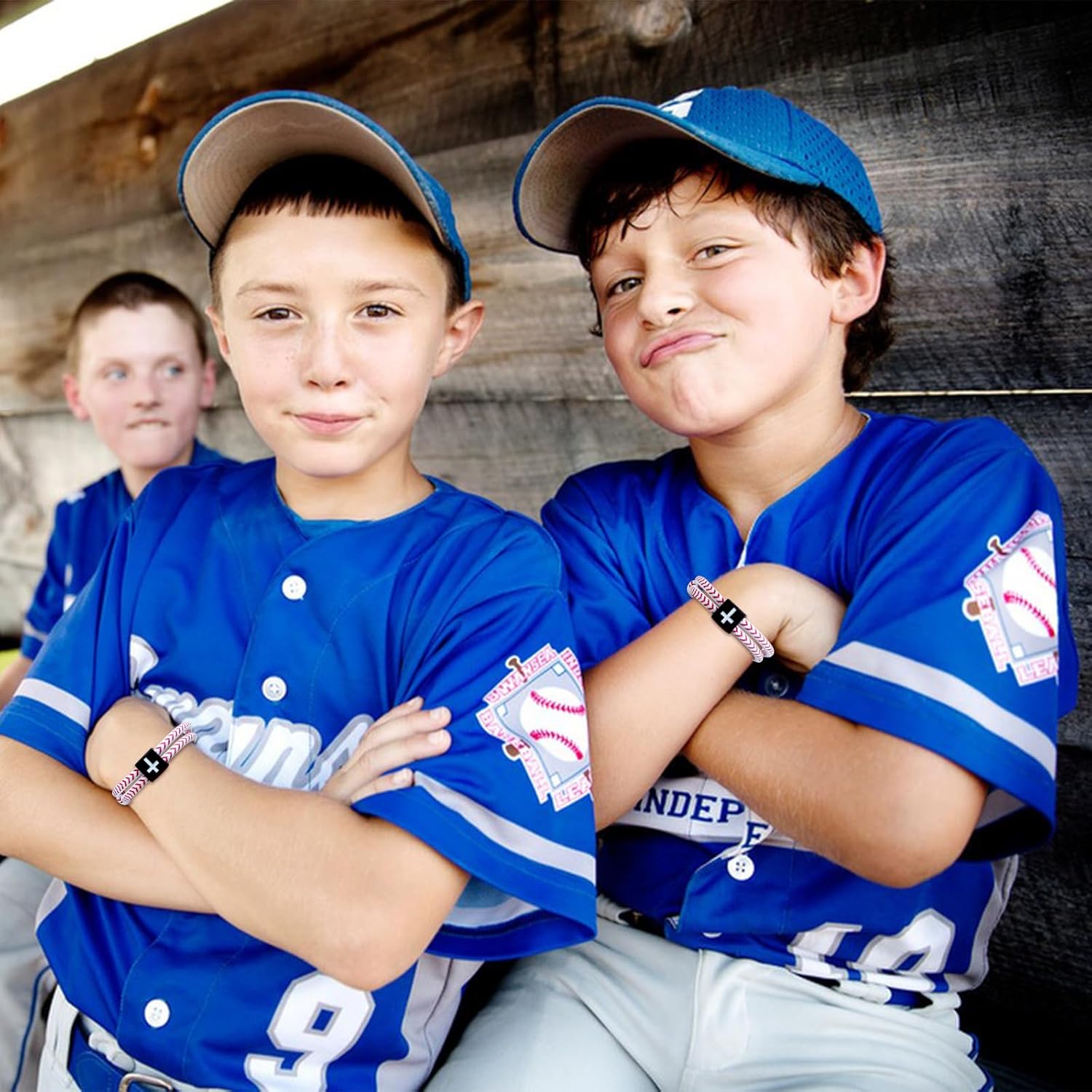 20 Sets Sports Bracelets, Adjustable Baseball Softball Soccer Basketball Bracelets Wristbands, Jesus Cross Rope Bracelet Sport Theme Party Favors Christian Religious Gift for Teen Adults - Image 6