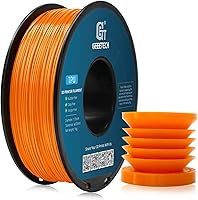 Vista 51 de Geeetech Filamento TPU de 1.75mm, Shore 95A – Filamento flexible para impresora 3D con alta elasticidad, carrete de 1KG (2.2lbs), precisión