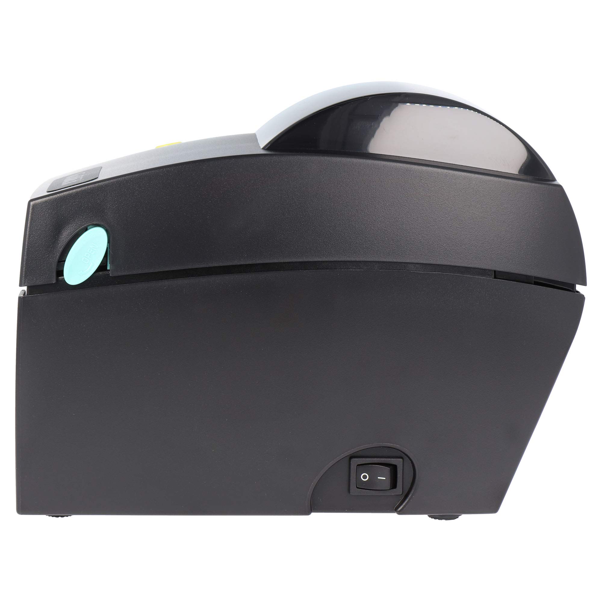 Godex DT4X - Impresora con borde de corte (203 ppp, termodirecta, 108 mm máx. Ancho de impresión, LAN, serie, interfaz USB.