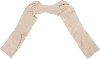 Arm Shaper,ANGGREK 1 Elastic Arm Shaper Shoulder Upper Arm Compression Wrap Shaper Back Corrector Skin Color(L)