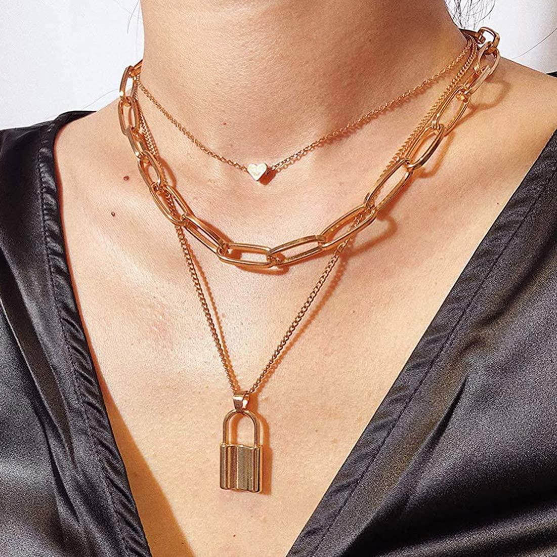 Stylish Combo 2 Necklace Chains for Men and Women