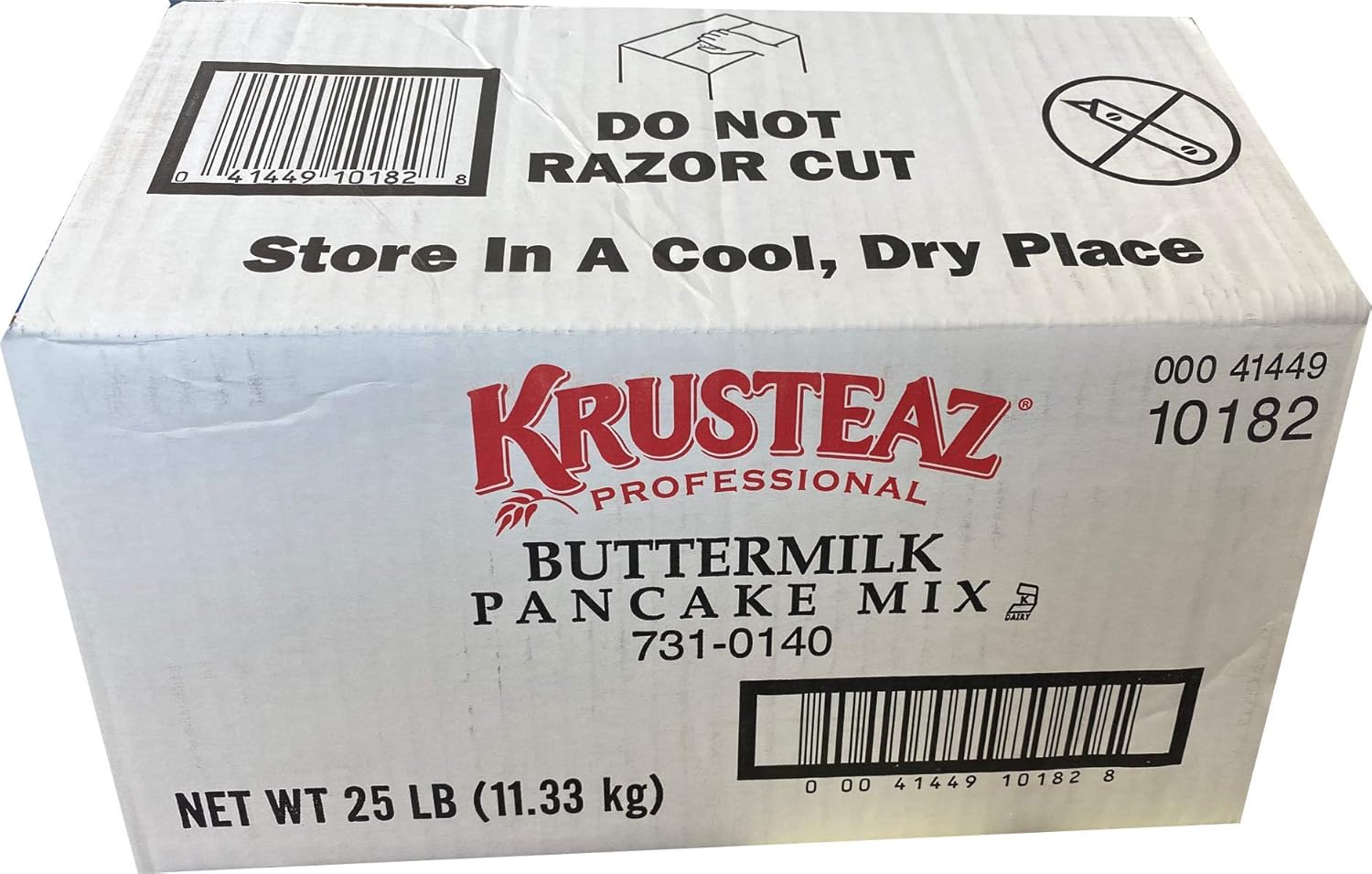 Krusteaz Professional Buttermilk Pancake Mix 25 Pound ( Bulk 25 LB ) Grocery