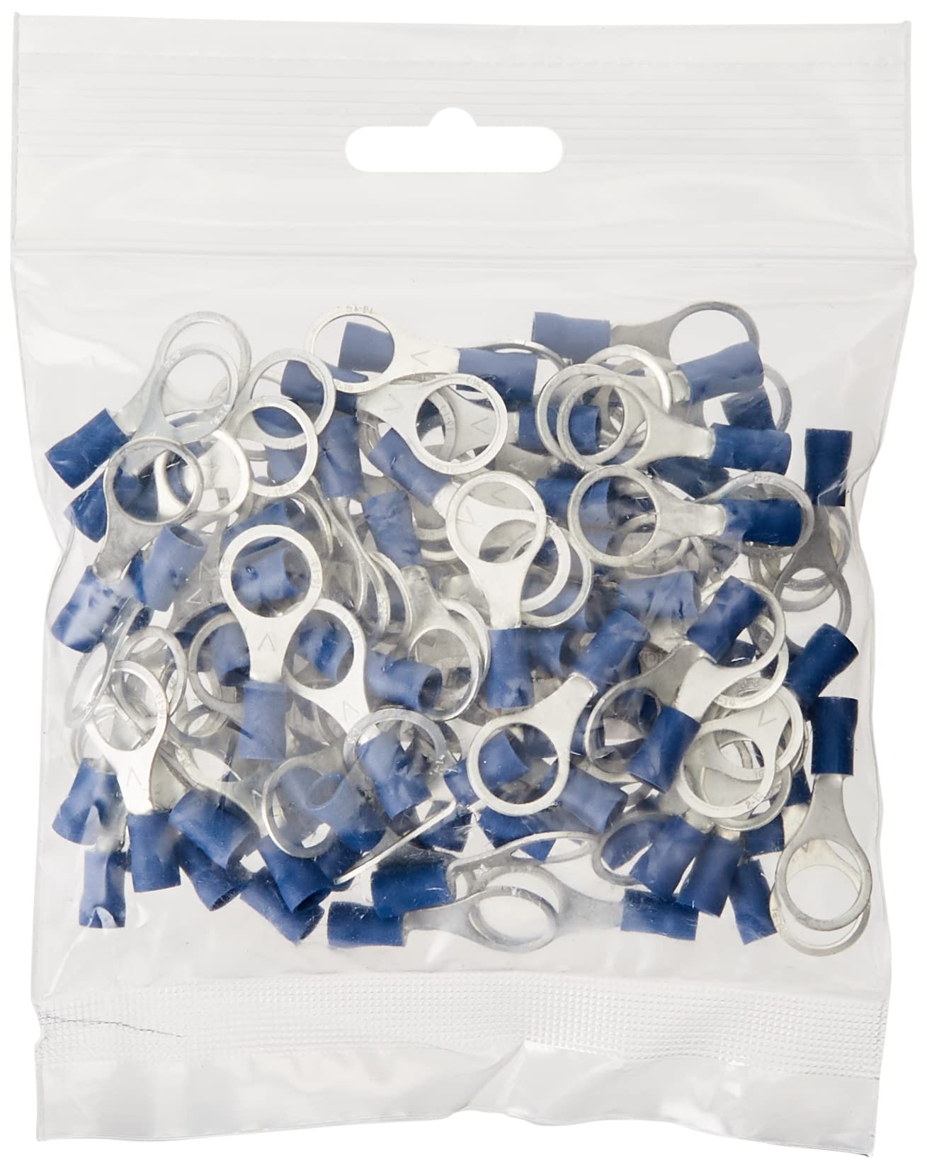 Terminali A Crimpare Anello BLU Per Cavo 2,5mm² - Varie Misure - Connettori Elettrici