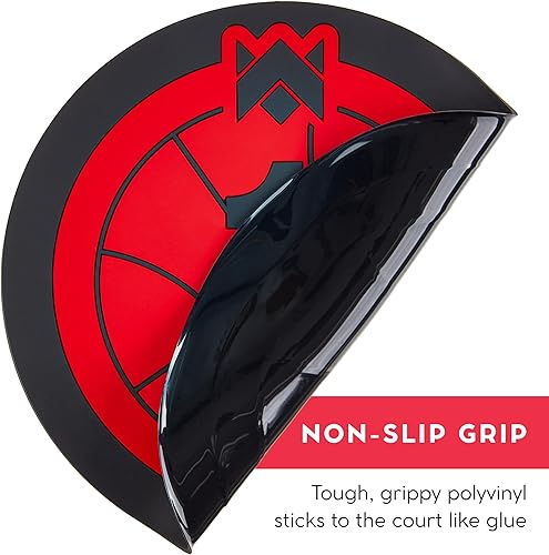 Miniatura 2 de Crown Sporting Goods Hot Shot Marcadores de entrenamiento  Puntos de entrenamiento de baloncesto de 7.5 pulgadas  Puntos redondos de números planos