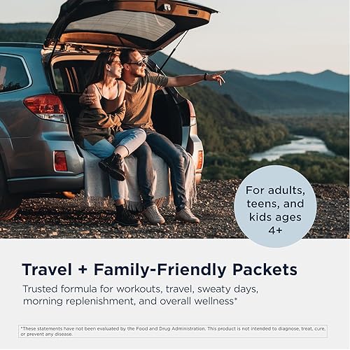 Miniatura 7 de Designs for Health ElectroPure Hydration - Paquetes de bebidas electrolíticas con D-ribosa + vitamina C - Apoya entrenamientos, rendimiento, viajes,