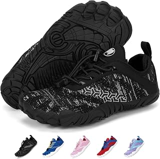 Barfussschuhe Kinder Barfußschuhe Mädchen Junge Schnell Trocknend Badeschuhe Atmungsaktiv Traillaufschuhe Leicht Weich Sportschuhe rutschfest Wanderschuhe