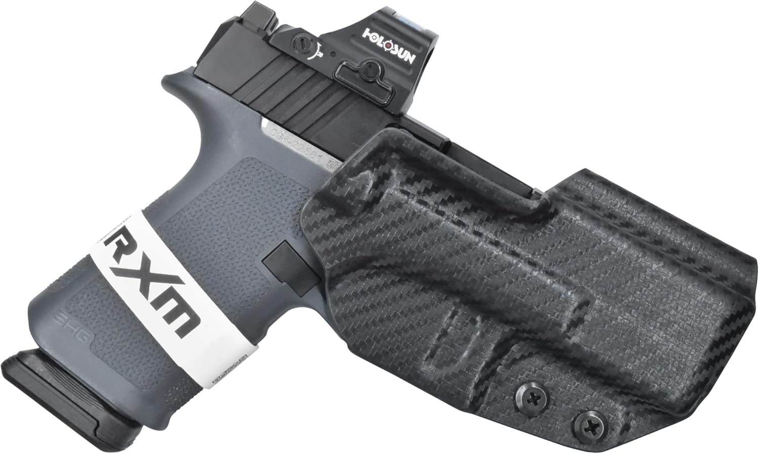 OWB Concealment IDPA - Outside The Waistband Holster - fits Rugr RXM 4''